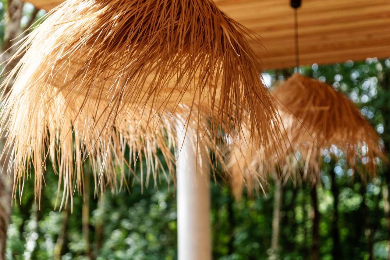 Dans Les Arbres Acomodação com café da manhã Lanta Exterior foto